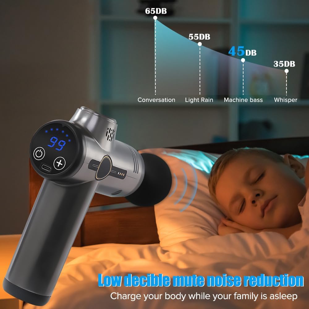 Muscle Massage Gun with 4 Heads FH-820