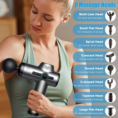Muscle Massage Gun with 4 Heads FH-820